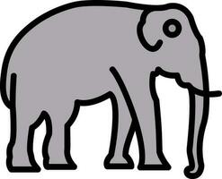 olifant vector icoon ontwerp