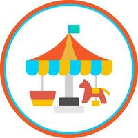 carrousel vector icoon ontwerp