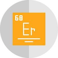 erbium vector icoon ontwerp