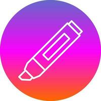 markeerstift vector icoon ontwerp