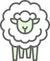 schapen vector icoon ontwerp