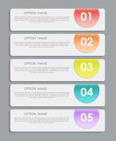 infographic sjablonen voor het bedrijfsleven vector