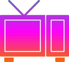 TV tonen vector icoon ontwerp