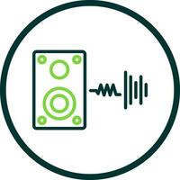geluid van muziek- vector icoon ontwerp