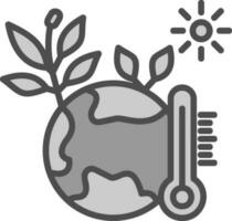 klimaat verandering vector icoon ontwerp