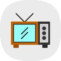 televisie vector icoon ontwerp