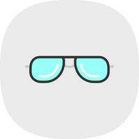 zonnebril vector icoon ontwerp