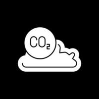 koolstof dioxide vector icoon ontwerp