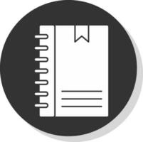 notitieboekje vector icoon ontwerp