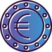 euro vector icoon ontwerp