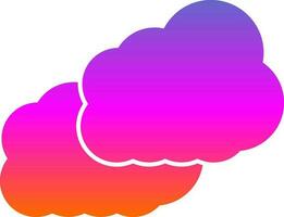 wolk vector icoon ontwerp