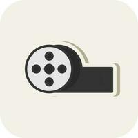 film rollen vector icoon ontwerp