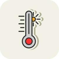 thermometer vector icoon ontwerp