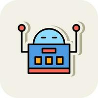 robot vector icoon ontwerp