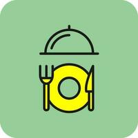 voedsel en restaurant vector icoon ontwerp