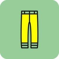 broek vector icoon ontwerp