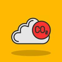 co2 vector icoon ontwerp