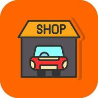 auto winkel vector icoon ontwerp