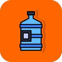 water fles vector icoon ontwerp