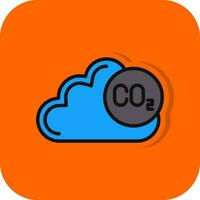 co2 vector icoon ontwerp