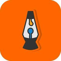 lava lamp vector icoon ontwerp