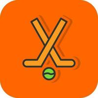 hockey stok vector icoon ontwerp