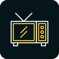 televisie vector icoon ontwerp