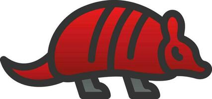 armadilo vector icoon ontwerp