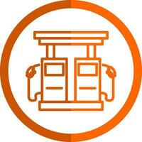 gas- station vector icoon ontwerp