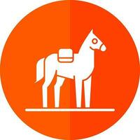 paard vector icoon ontwerp