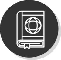 paspoort vector icoon ontwerp
