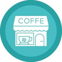 koffie winkel vector icoon ontwerp