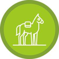 paard vector icoon ontwerp