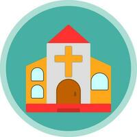 kerk vector icoon ontwerp