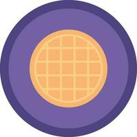 wafel vector icoon ontwerp