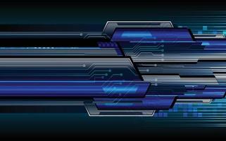 cyber circuit toekomstige technologie concept achtergrond vector