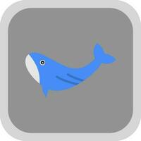 walvis vector icoon ontwerp