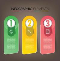 moderne tekstvak sjabloon banner infographics vector