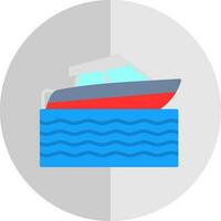 snelheid boot vector icoon ontwerp