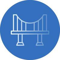 brug vector icoon ontwerp