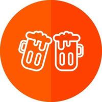 bier mok vector icoon ontwerp