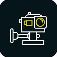 actie camera vector icoon ontwerp