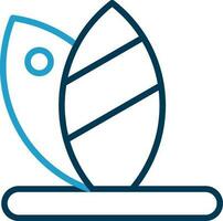 surfboard vector icoon ontwerp