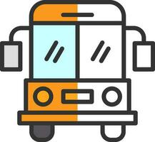 school- bus vector icoon ontwerp