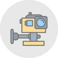 actie camera vector icoon ontwerp