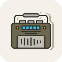 radio vector icoon ontwerp