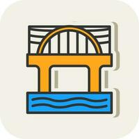 brug vector icoon ontwerp