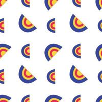abstracte regenboog naadloze patroon. een helder patroon met een regenboog. vector illustratie