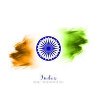 Abstracte Indiase vlag thema ontwerp achtergrond vector
