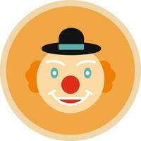 clown vector icoon ontwerp